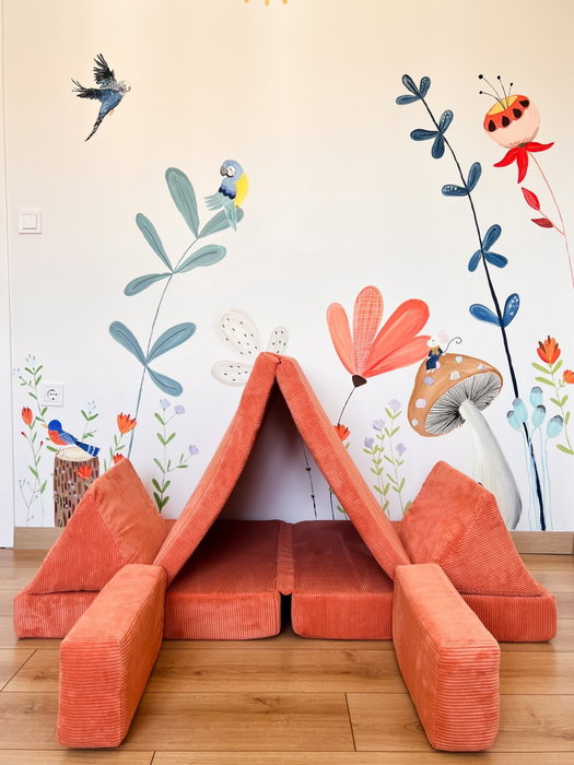 Atelier Del Sofa Puzzle - Naranja Atelier Del Sofa Puzzle - Naranja
